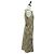 BURBERRY Einteiliges Kleid One Piece Nova Check aus Leinen und Viskose Beige Auth 179324A - Ansicht 4