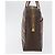 Céline Borsa CELINE Macadam Canvas PVC Pelle Marrone Oro Autentica 178762 D'oro - vista 4