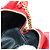 Borsa a Spalla SAINT LAURENT Love Heart Chain in Pelle Rossa e Oro Auth 179049V Rosso D'oro - vista 20