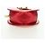Borsa a Spalla SAINT LAURENT Love Heart Chain in Pelle Rossa e Oro Auth 179049V Rosso D'oro - vista 5
