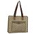 Borsa Tote GUCCI GG Supreme Web Sherry Line PVC Beige Red 89 02 997 Auth 180169