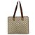 Borsa Tote GUCCI GG Supreme Web Sherry Line PVC Beige Red 89 02 997 Auth 180169 - vista 2