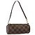 LOUIS VUITTON Damier Ebene Papillon Pouch LV Auth 179588