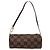 LOUIS VUITTON Damier Ebene Papillon Pouch LV Auth 179588 - vista 2