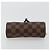 LOUIS VUITTON Damier Ebene Papillon Pouch LV Auth 179588 - vista 5