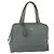 PRADA Handtasche Nylon Grau Silber Authentisch 180192A Braun
