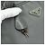 PRADA Handtasche Nylon Grau Silber Authentisch 180192A Braun - Ansicht 10