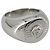 Anello Gianni Versace metallo Argento Auth bs35090