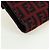 FENDI Zucchino Canvas Bifold Wallet Rot Silber Auth 167310A - Ansicht 15