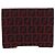 FENDI Zucchino Canvas Bifold Wallet Rot Silber Auth 167310A - Ansicht 2