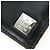FENDI Zucchino Canvas Bifold Wallet Rot Silber Auth 167310A - Ansicht 21