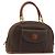 Céline Borsa CELINE in tela Macadam e pelle PVC Marrone Oro Autentica 179210A D'oro
