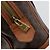 Céline Borsa CELINE in tela Macadam e pelle PVC Marrone Oro Autentica 179210A D'oro - vista 18