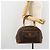 Céline Borsa CELINE in tela Macadam e pelle PVC Marrone Oro Autentica 179210A D'oro - vista 24