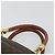 Céline Borsa CELINE in tela Macadam e pelle PVC Marrone Oro Autentica 179210A D'oro - vista 8