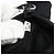Borsa a mano Pouch PRADA Nylon Nero Argento Auth 178743 - vista 12