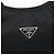Borsa a mano Pouch PRADA Nylon Nero Argento Auth 178743 - vista 17