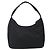 Borsa a mano Pouch PRADA Nylon Nero Argento Auth 178743 - vista 2