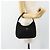Borsa a mano Pouch PRADA Nylon Nero Argento Auth 178743 - vista 21