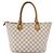 LOUIS VUITTON Borsa Tote Damier Azur Saleya PM N51186 LV Auth 179397 - vista 13