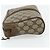 Clutch GUCCI GG Supreme Web Sherry Line in PVC Beige 89 01 012 Auth mr2470 - vista 4