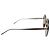 Alaïa Gafas de sol Alaia Brown / Ruthenium Rimless Round Sunglasses Castaño - vista 2