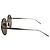 Alaïa Gafas de sol Alaia Brown / Ruthenium Rimless Round Sunglasses Castaño - vista 3
