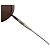 Alaïa Gafas de sol Alaia Brown / Ruthenium Rimless Round Sunglasses Castaño - vista 6