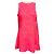 Autre Marque Vestido mini rosa texturizado con capa trasera Brandon Maxwell