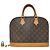 Borsa Louis Vuitton Alma in tela Monogram MM Marrone