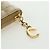 Céline CELINE C Charm Münzbeutel Leder Gold Authentisch am11616V Golden - Ansicht 8
