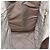 Borsa Tote Salvatore Ferragamo in nylon marrone e oro Auth 179217A D'oro - vista 18