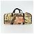 Borsa Tote Salvatore Ferragamo in nylon marrone e oro Auth 179217A D'oro - vista 5