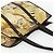 Borsa Tote Salvatore Ferragamo in nylon marrone e oro Auth 179217A D'oro - vista 6