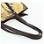 Borsa Tote Salvatore Ferragamo in nylon marrone e oro Auth 179217A D'oro - vista 7