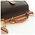 Céline Borsa CELINE Macadam Canvas PVC Pelle 2way Marrone Oro Auth am11580V D'oro - vista 6