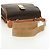Céline Borsa CELINE Macadam Canvas PVC Pelle 2way Marrone Oro Auth am11580V D'oro - vista 8