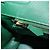 Hermès Borsa HERMES Birkin 35 in pelle verde oro Autentica 179183SAM D'oro - vista 20