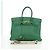 Hermès Borsa HERMES Birkin 35 in pelle verde oro Autentica 179183SAM D'oro - vista 24