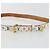 LOUIS VUITTON Monogram Multicolor Ceinture Care Belt White M9272W LV Auth 179316 Bianco - vista 5