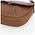 Borsa a Spalla Burberry in Pelle Marrone Oro Auth 180067 D'oro - vista 9