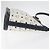 Borsa a tracolla MCM Vicetos Logogram PVC White Gold Auth hk3702 Bianco D'oro - vista 4