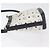 Borsa a tracolla MCM Vicetos Logogram PVC White Gold Auth hk3702 Bianco D'oro - vista 5
