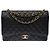 Borsa CHANEL Timeless/Classique in Pelle Nera - 103508 Nero - vista 3