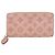 Louis Vuitton Mahina Long Wallet Pink Beige