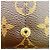 Sarah Louis Vuitton Monogram Long Wallet Braun - Ansicht 11