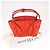 Borsa Mini Arco Bottega Veneta in pelle rossa da donna 28cm Rosso - vista 2