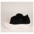 Alexander McQueen Deck Lace-Up Plimsoll Canvas Black White Mujer EU 36 Negro Blanco - vista 6