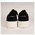 Alexander McQueen Deck Lace-Up Plimsoll Canvas Black White Mujer EU 36 Negro Blanco - vista 9