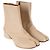 Maison Martin Margiela Botines Tabi Maison Margiela de piel beige para mujer EU 38.5